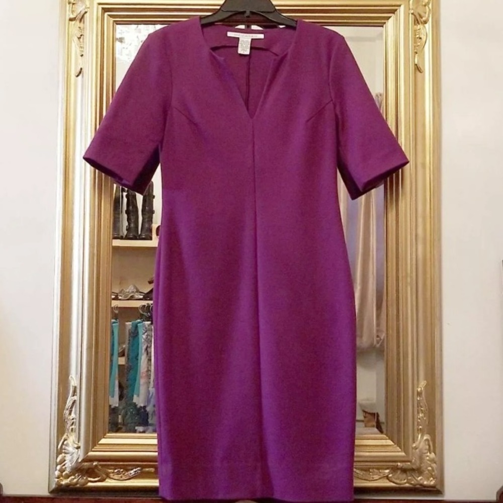 Diane Von Furstenberg 100% wool  dress